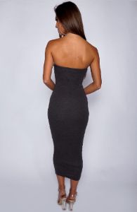 In Style Maxi Dress - Charcoal sold by Babyboo Fashion