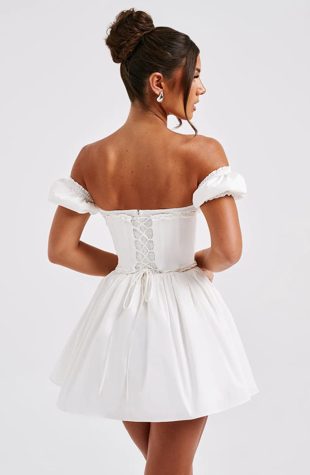 Penelope Mini Dress - Black/White sold by Babyboo Fashion product image thumbnail 2