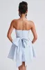 Katrina Mini Dress - Blue sold by Babyboo Fashion