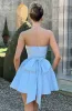Katrina Mini Dress - Blue sold by Babyboo Fashion