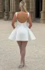 Yalina Mini Dress - Ivory sold by Babyboo Fashion