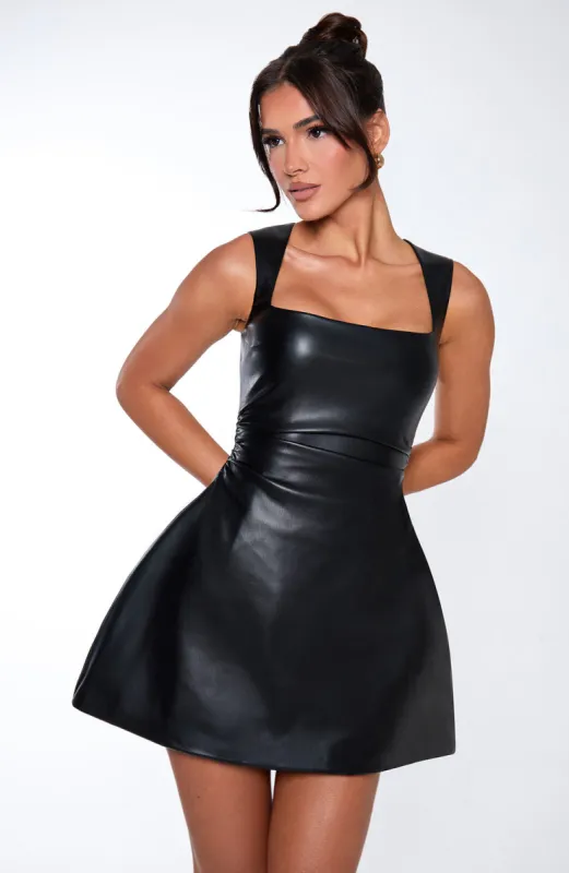 Clovette Mini Dress - Black sold by Babyboo Fashion