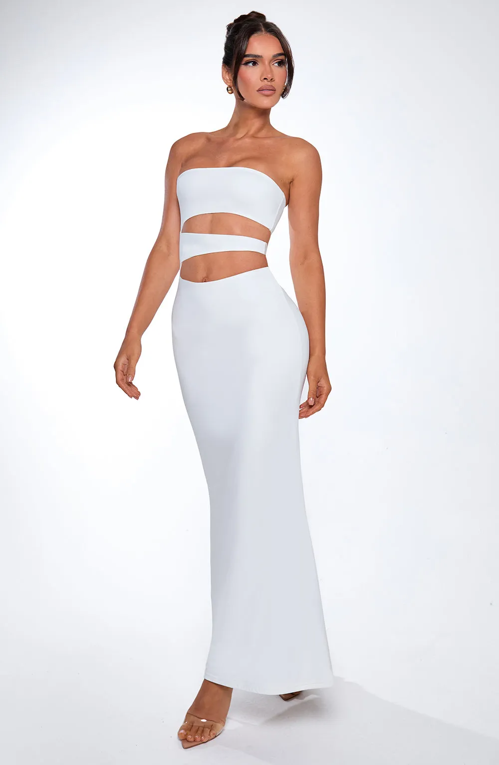 Milia Maxi Dress - White sold by Babyboo Fashion product image thumbnail 3