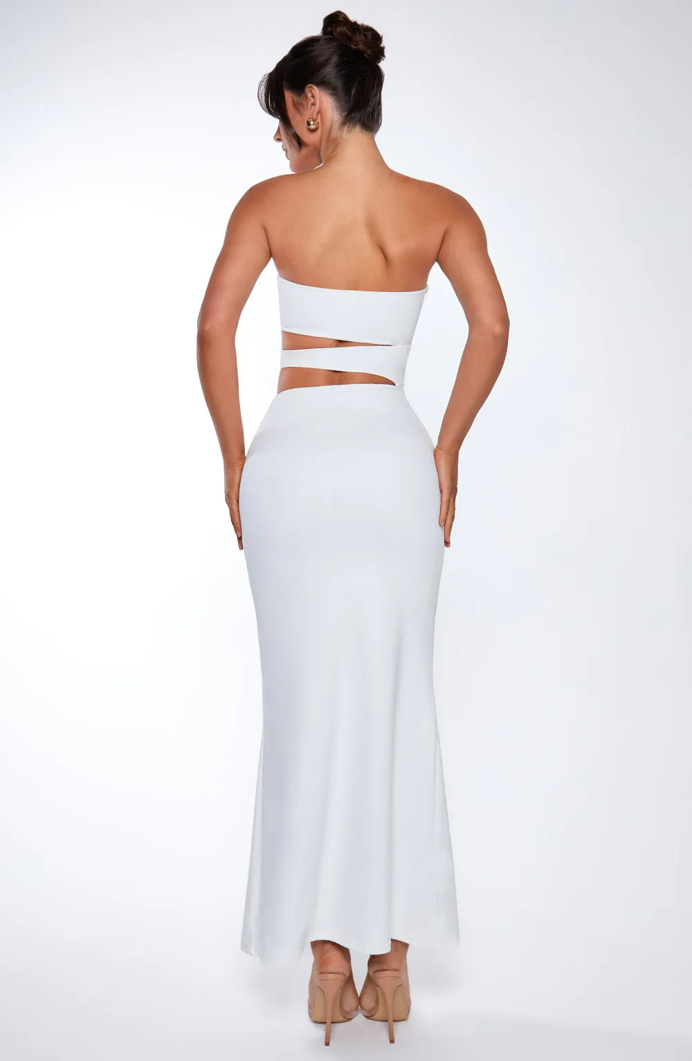 Milia Maxi Dress - White sold by Babyboo Fashion product image thumbnail 2