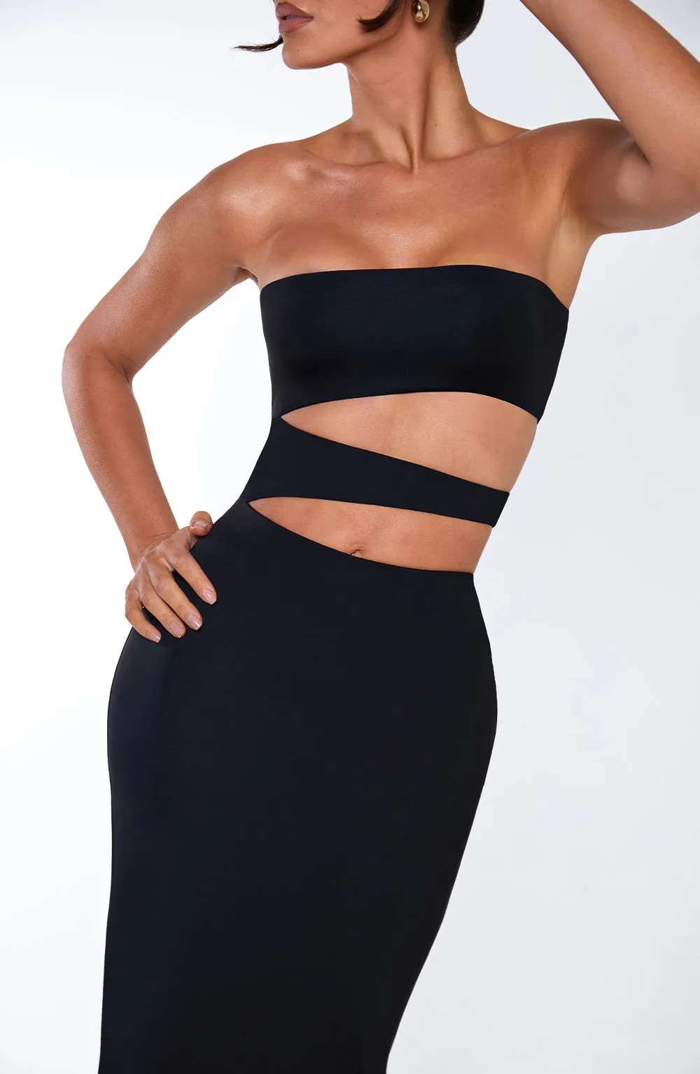 Milia Maxi Dress - Black sold by Babyboo Fashion product image thumbnail 4