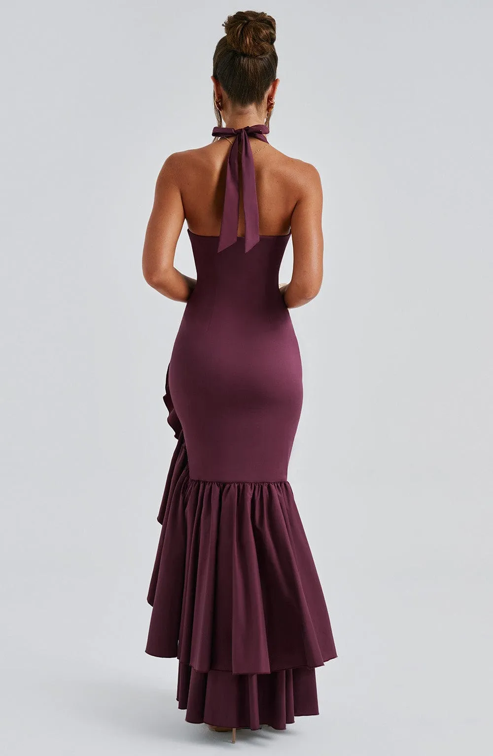 Veronique Maxi Dress - Cherry Lacquer sold by Babyboo Fashion product image thumbnail 5
