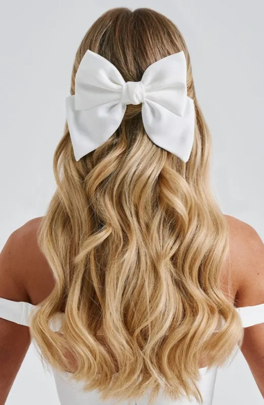 Perrie Bow - Ivory sold by Babyboo Fashion