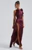 Peggy Maxi Dress - Cherry Lacquer sold by Babyboo Fashion