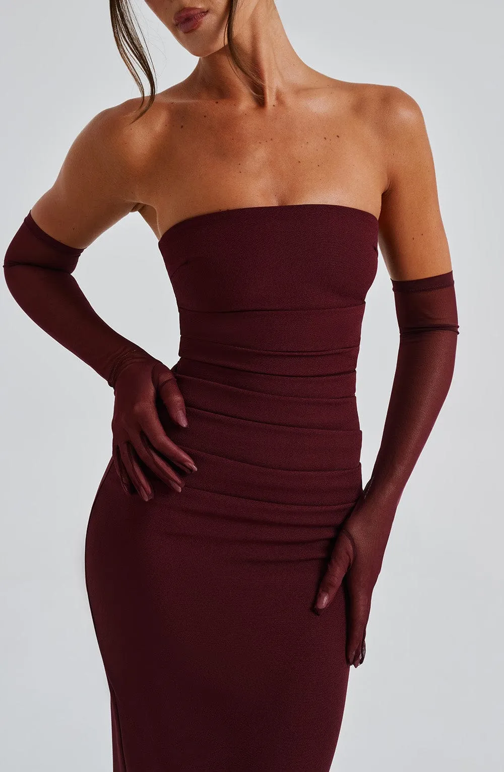 Eli Glove - Cherry Lacquer sold by Babyboo Fashion product image thumbnail 3