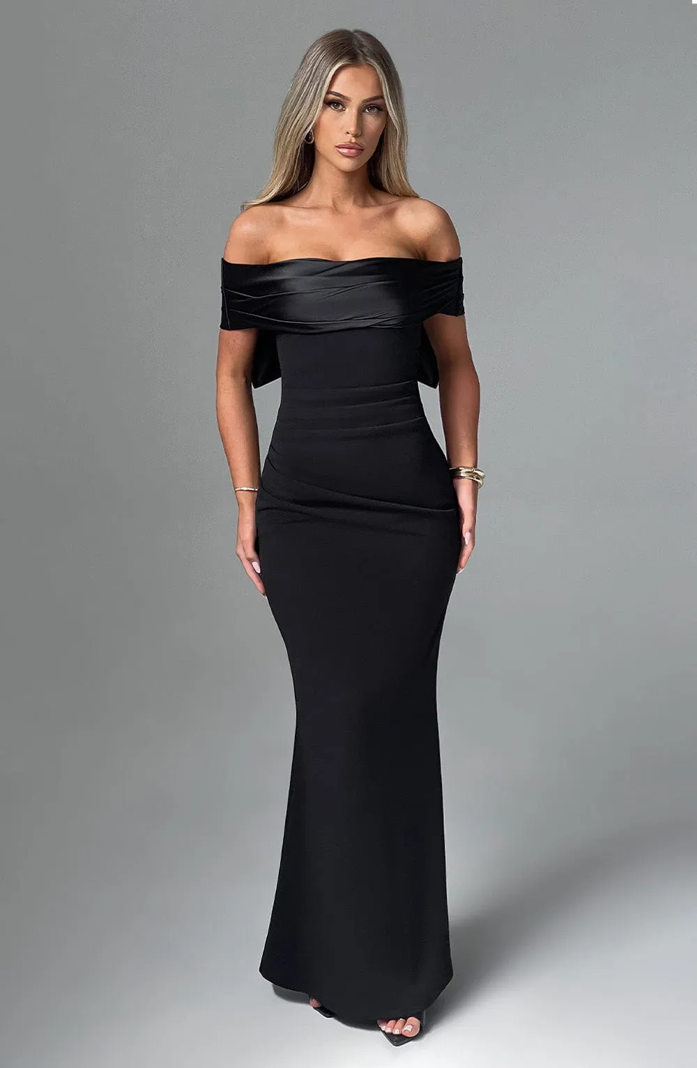 Joanna Maxi Dress - Black sold by Babyboo Fashion product image thumbnail 2