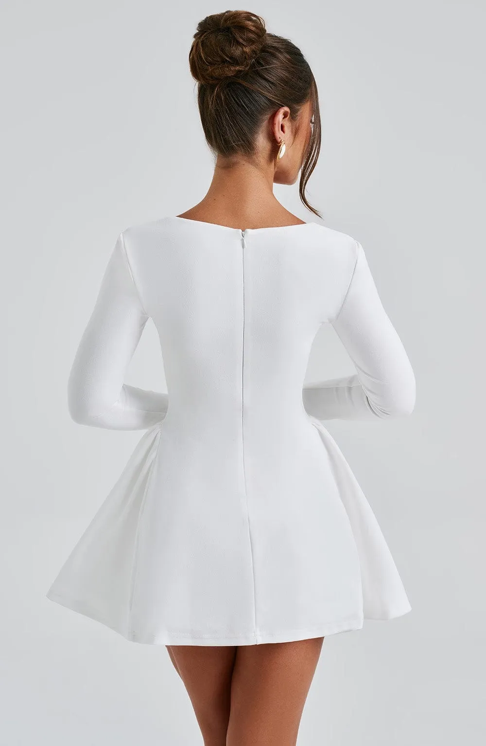 Megan Mini Dress - Ivory sold by Babyboo Fashion product image thumbnail 3