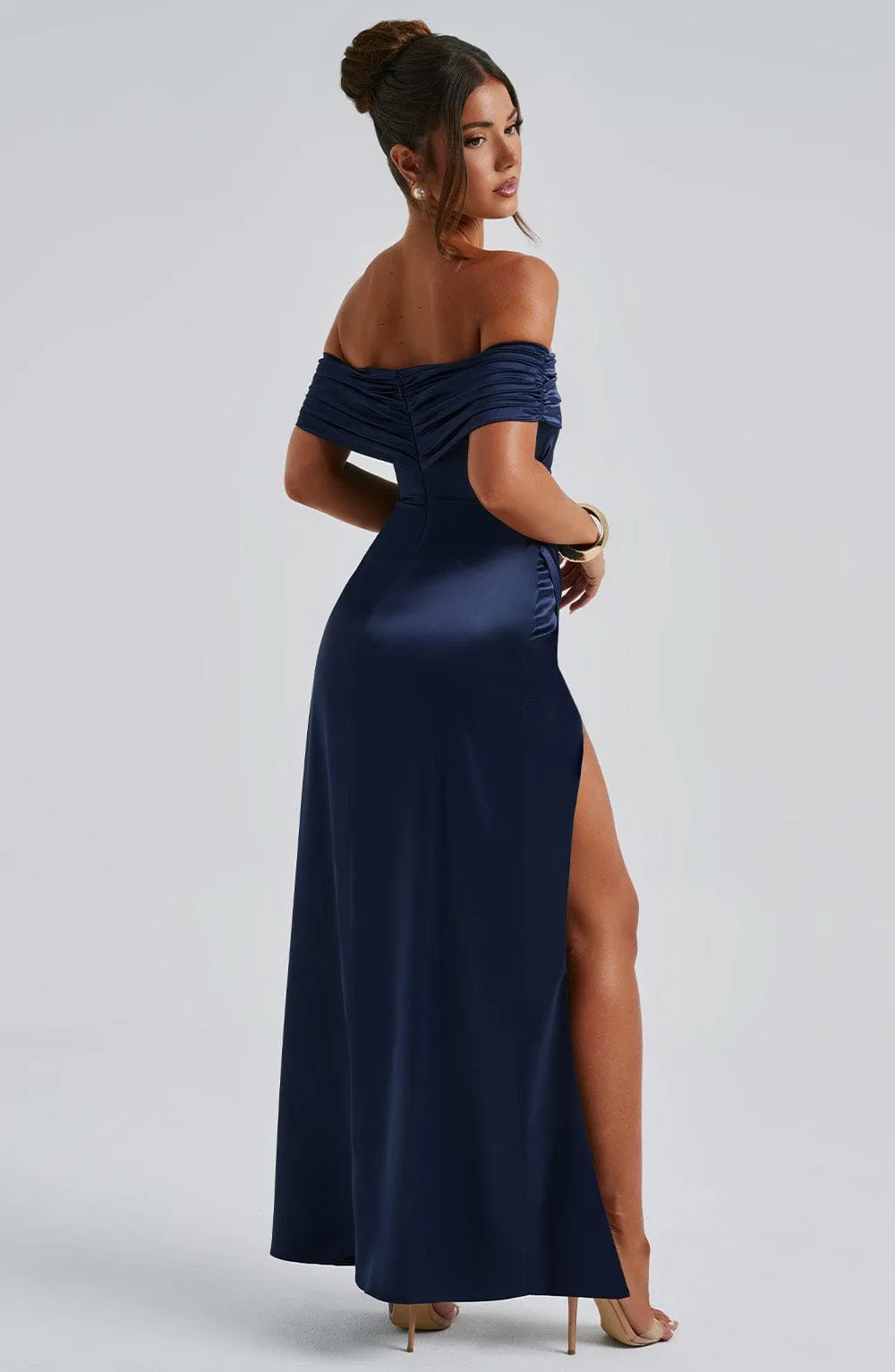 Gwendolyn Maxi Dress - Navy sold by Babyboo Fashion product image thumbnail 4