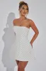 Beatrice Mini Dress - Ivory sold by Babyboo Fashion