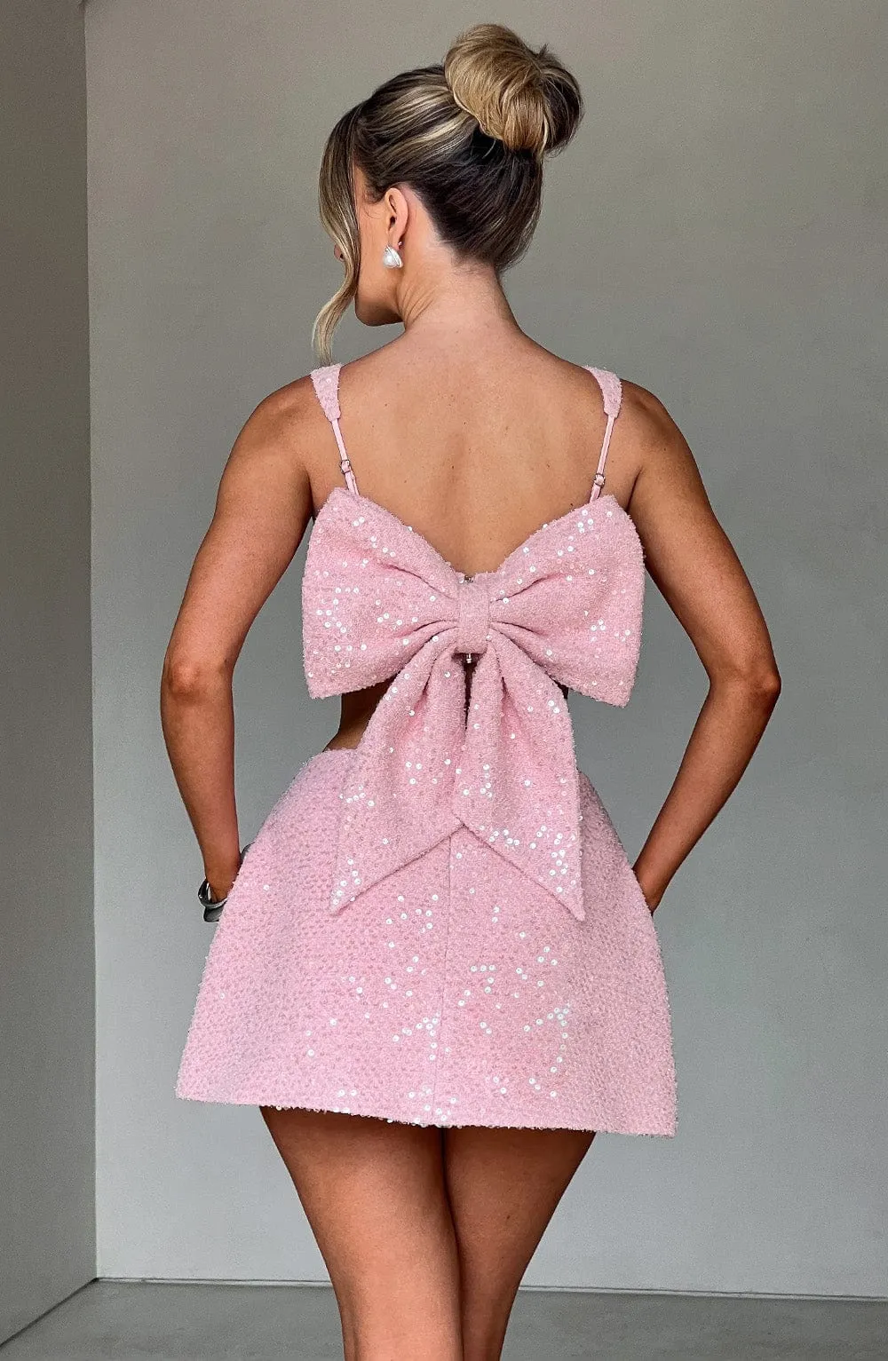 Kiri Mini Skirt - Blush sold by Babyboo Fashion product image thumbnail 2