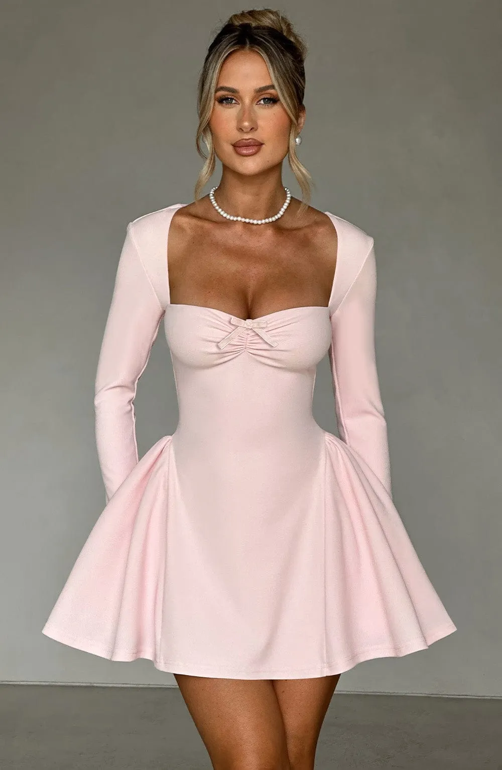 Megan Mini Dress - Blush sold by Babyboo Fashion product image thumbnail 2