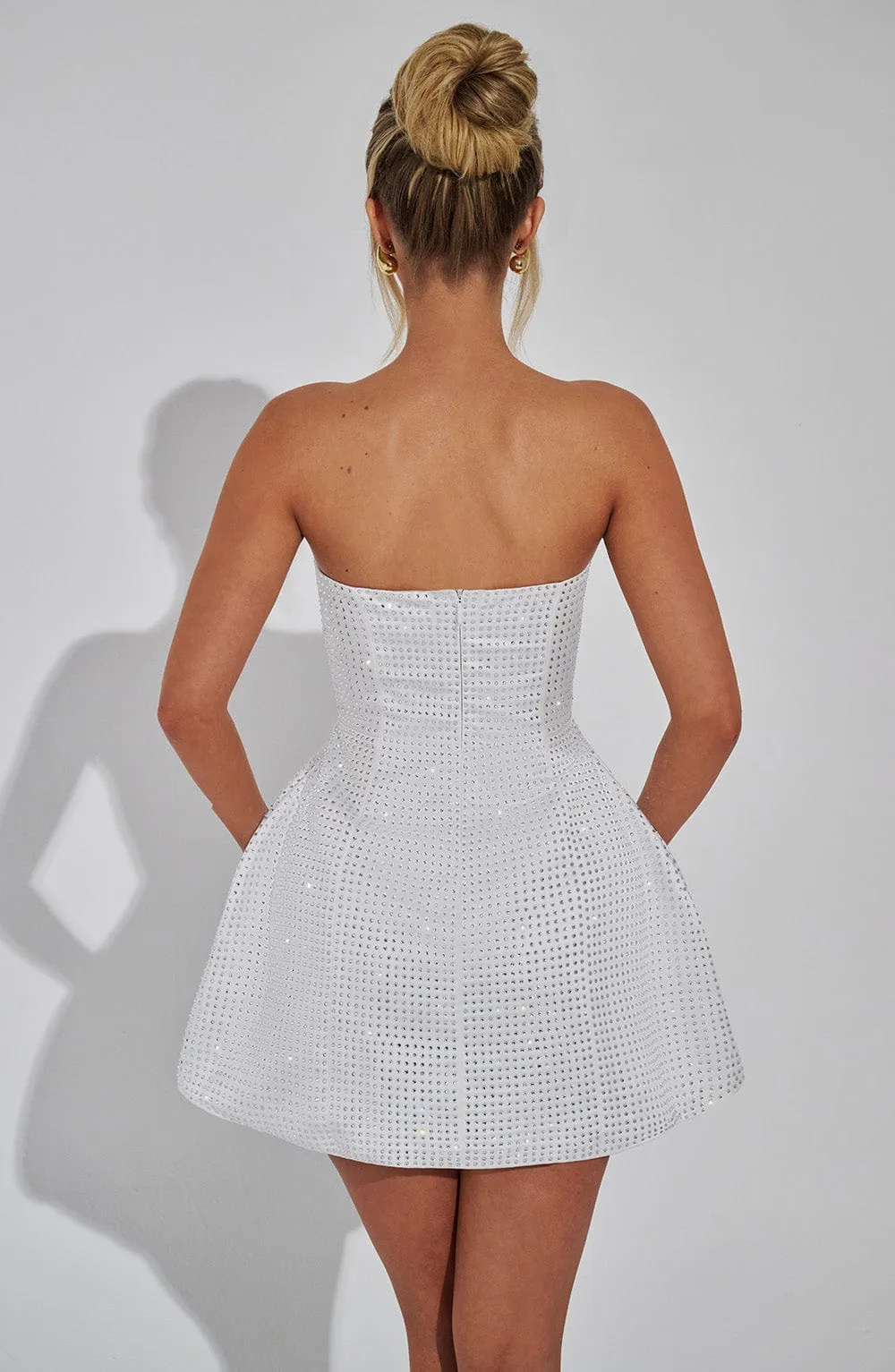 Paloma Mini Dress - Ivory sold by Babyboo Fashion product image thumbnail 2