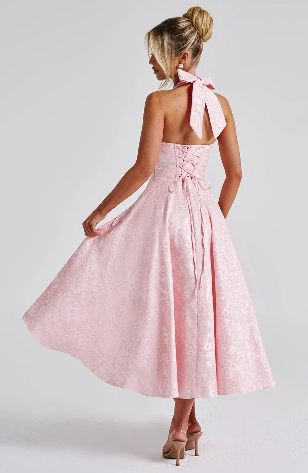Effie Midi Dress - Blush sold by Babyboo Fashion product image thumbnail 4