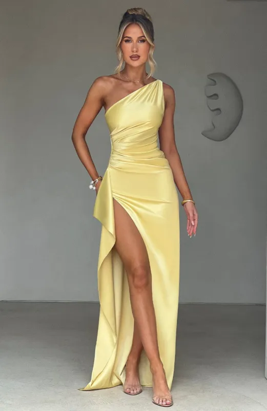 Ariel Maxi Dress - Lemon sold by Babyboo Fashion
