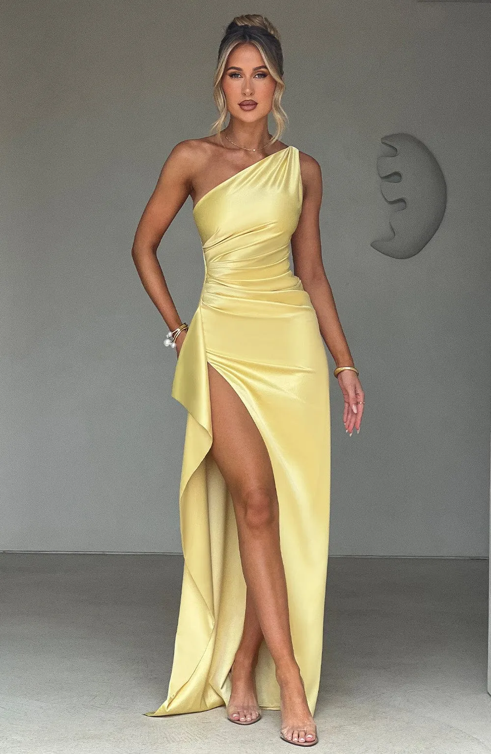 Ariel Maxi Dress - Lemon sold by Babyboo Fashion