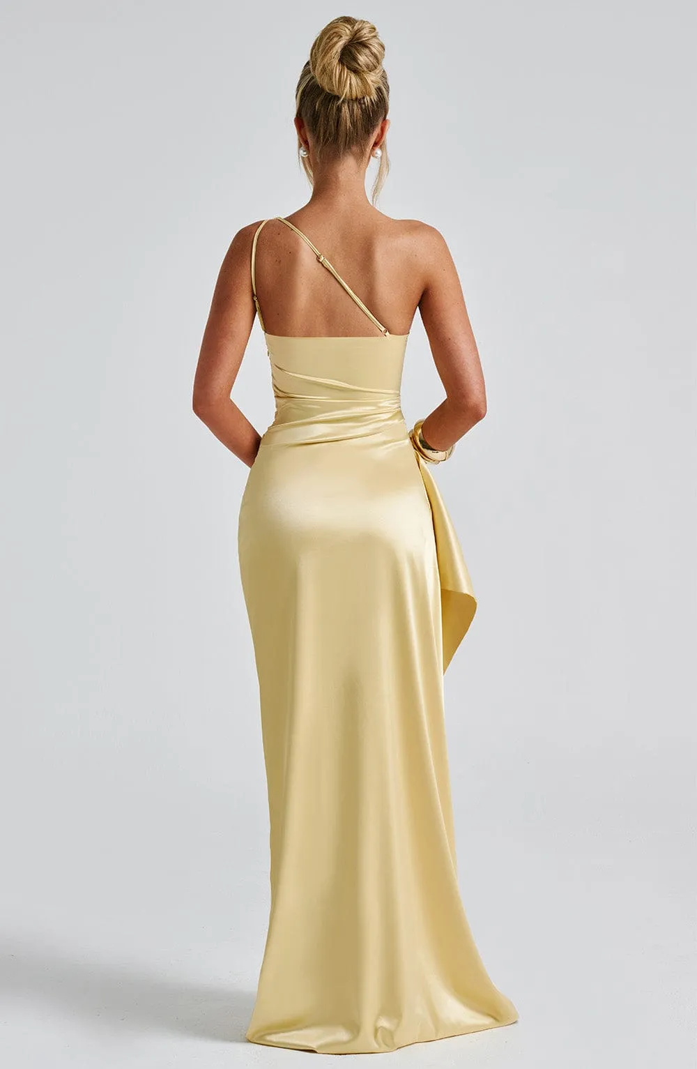 Ariel Maxi Dress - Lemon sold by Babyboo Fashion product image thumbnail 3
