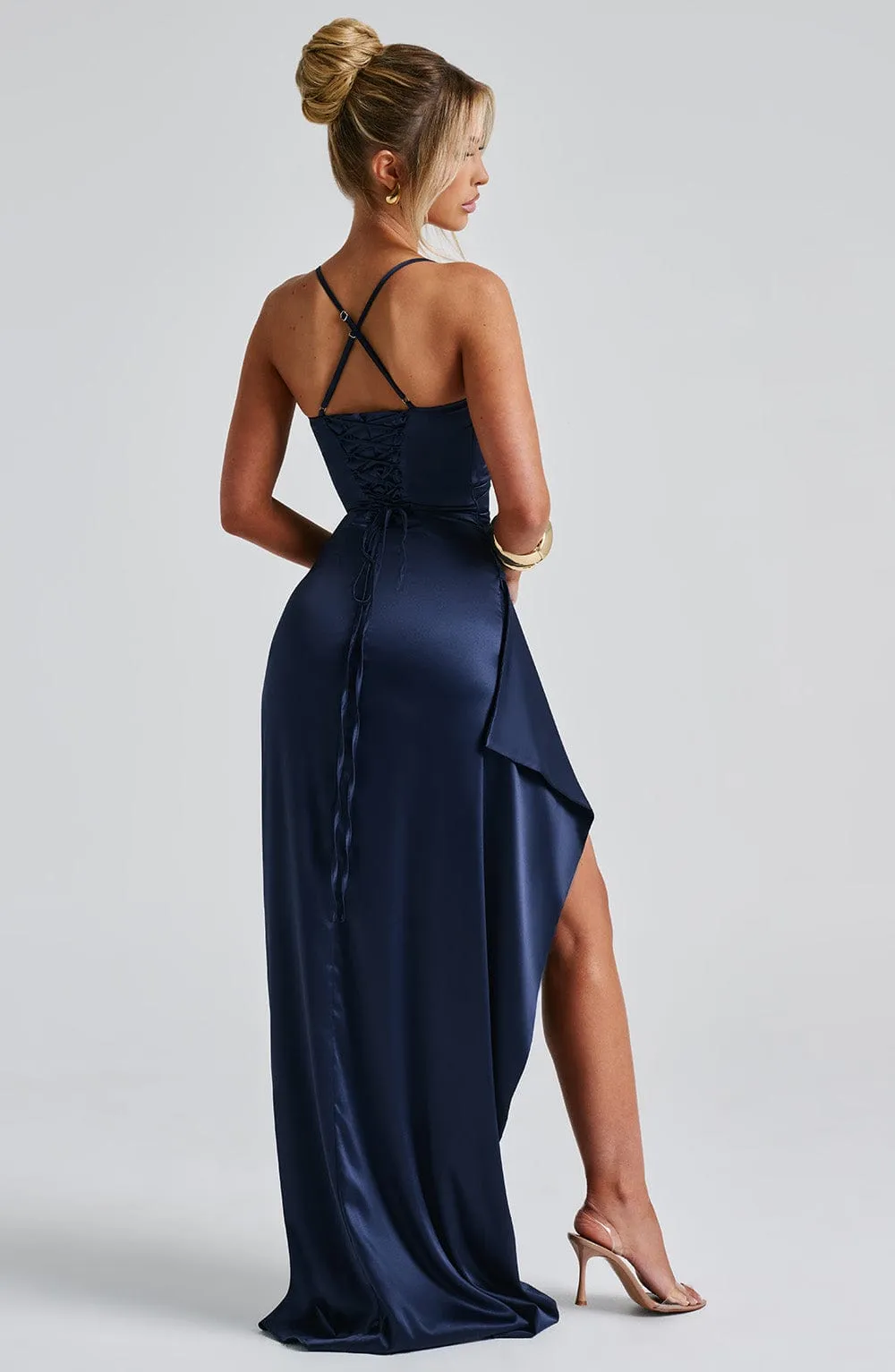 Helen Maxi Dress - Navy sold by Babyboo Fashion product image thumbnail 2