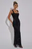 Petra Maxi Dress - Black sold by Babyboo Fashion