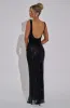 Petra Maxi Dress - Black sold by Babyboo Fashion