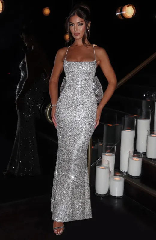 Meridith Maxi Dress - Champagne made by Babyboo Fashion