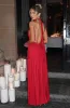 Melania Maxi Dress - Red Sparkle sold by Babyboo Fashion