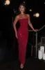 Neriah Maxi Dress - Wine sold by Babyboo Fashion