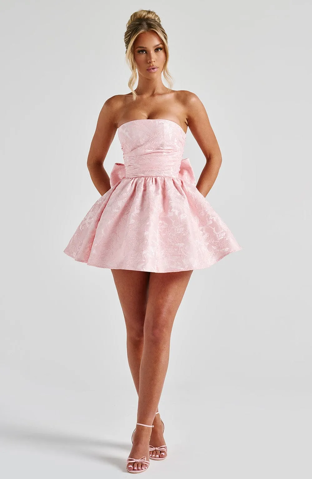 Salome Mini Dress - Blush sold by Babyboo Fashion product image thumbnail 2