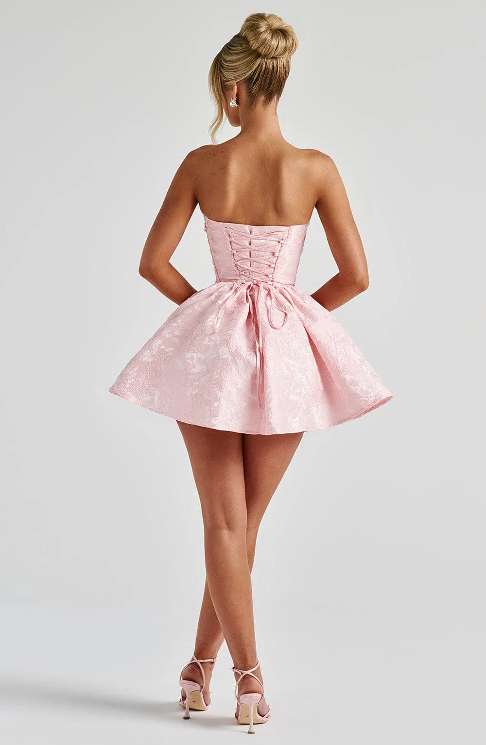 Salome Mini Dress - Blush sold by Babyboo Fashion product image thumbnail 4