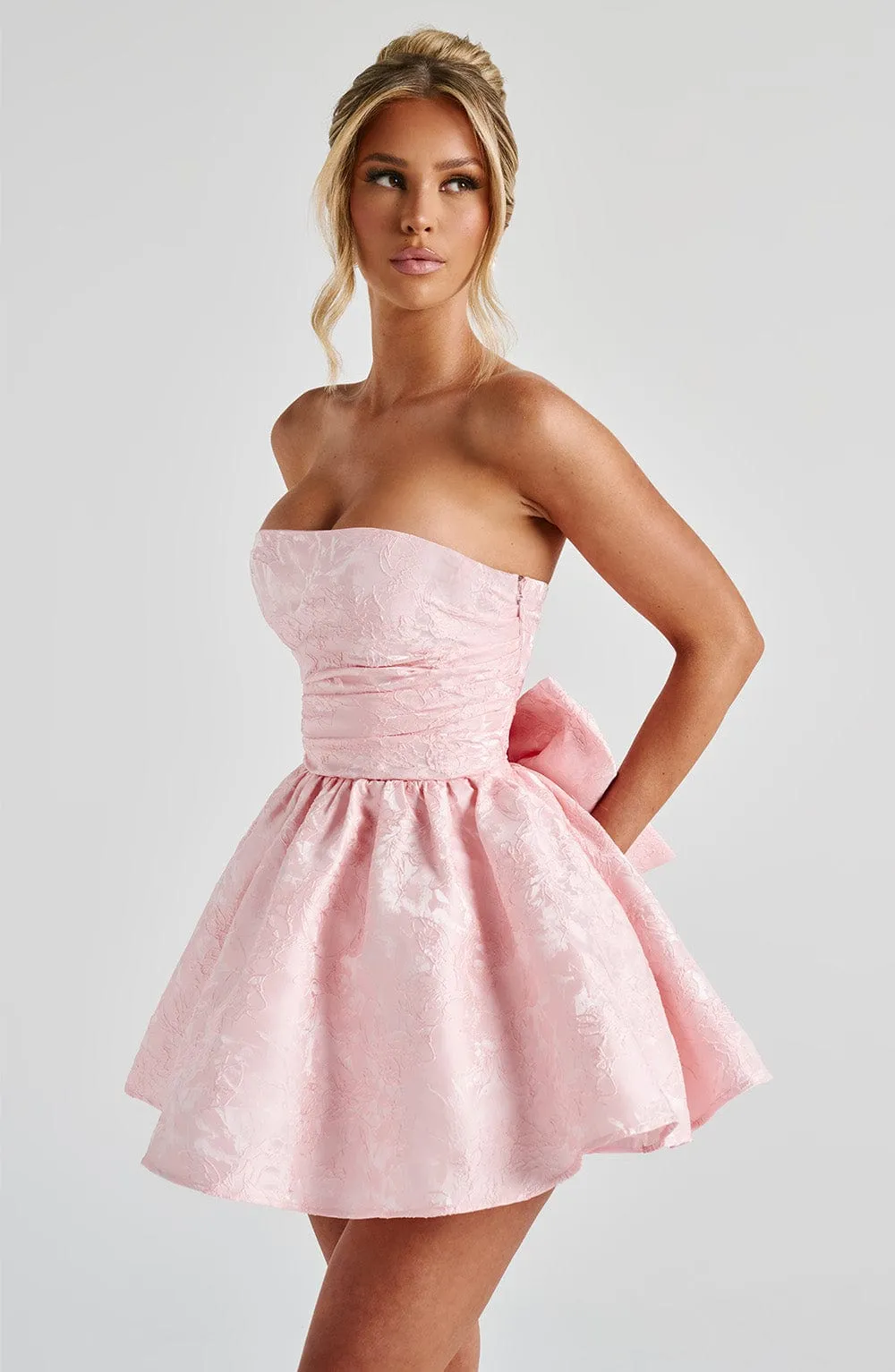 Salome Mini Dress - Blush sold by Babyboo Fashion product image thumbnail 5