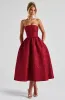 Saoirse Midi Dress - Red sold by Babyboo Fashion
