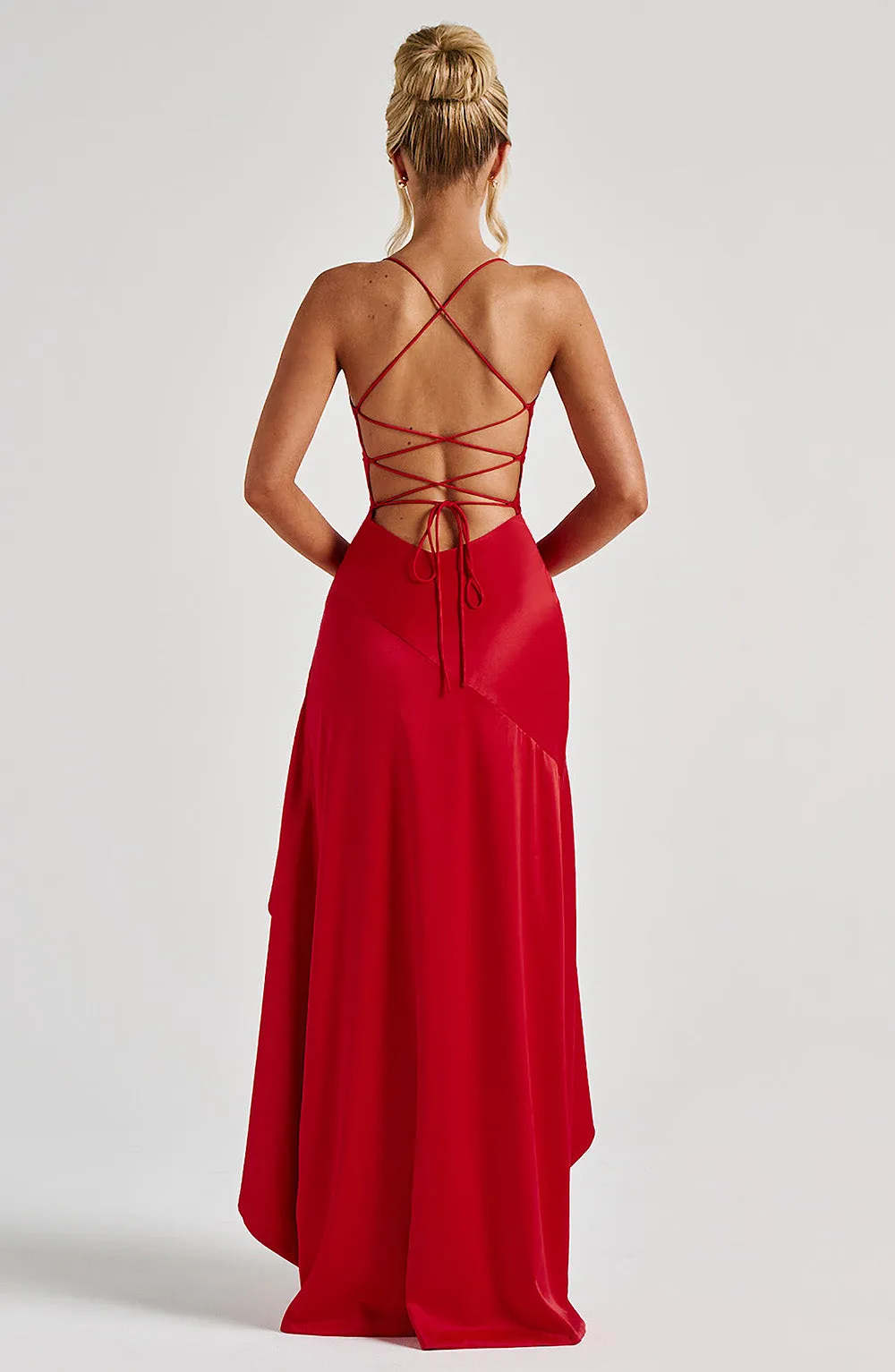 Samira Maxi Dress - Red sold by Babyboo Fashion product image thumbnail 2