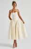 Sherrie Midi Dress - Lemon Gingham sold by Babyboo Fashion