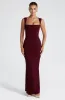 Helena Maxi Dress - Cherry Lacquer sold by Babyboo Fashion