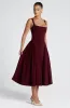 Betty Midi Dress - Cherry Lacquer sold by Babyboo Fashion