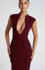 Nellie Midi Dress - Cherry Lacquer sold by Babyboo Fashion