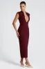 Nellie Midi Dress - Cherry Lacquer sold by Babyboo Fashion