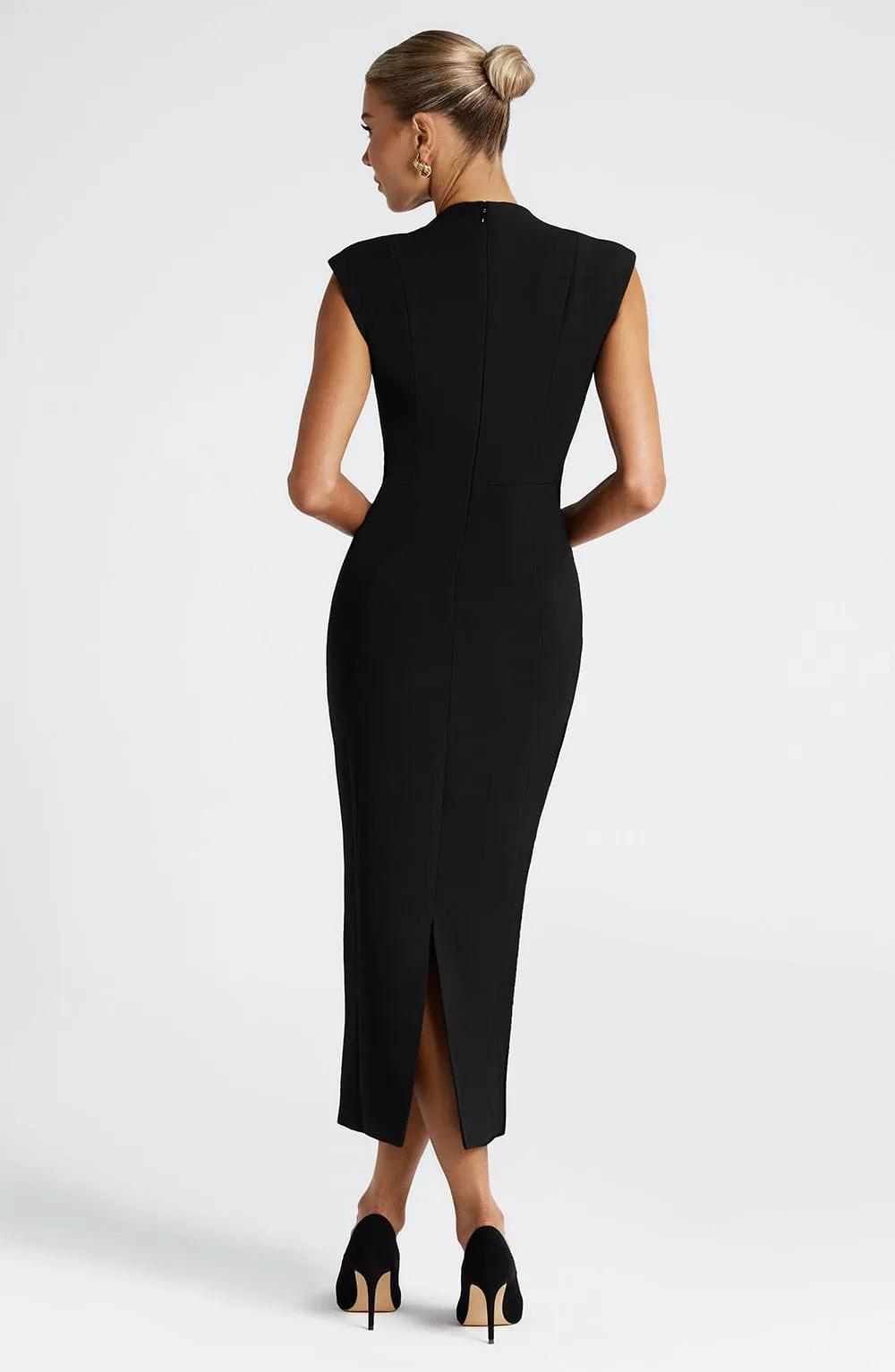 Nellie Midi Dress - Black sold by Babyboo Fashion product image thumbnail 2