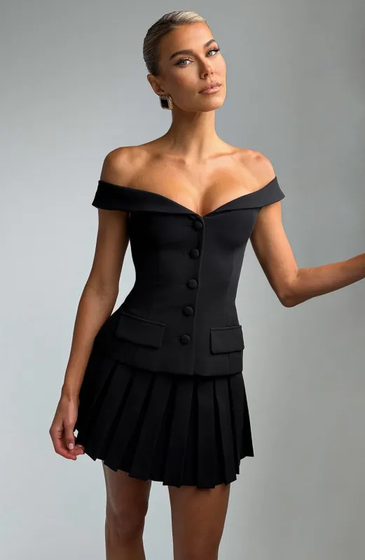 Blakely Top - Black sold by Babyboo Fashion