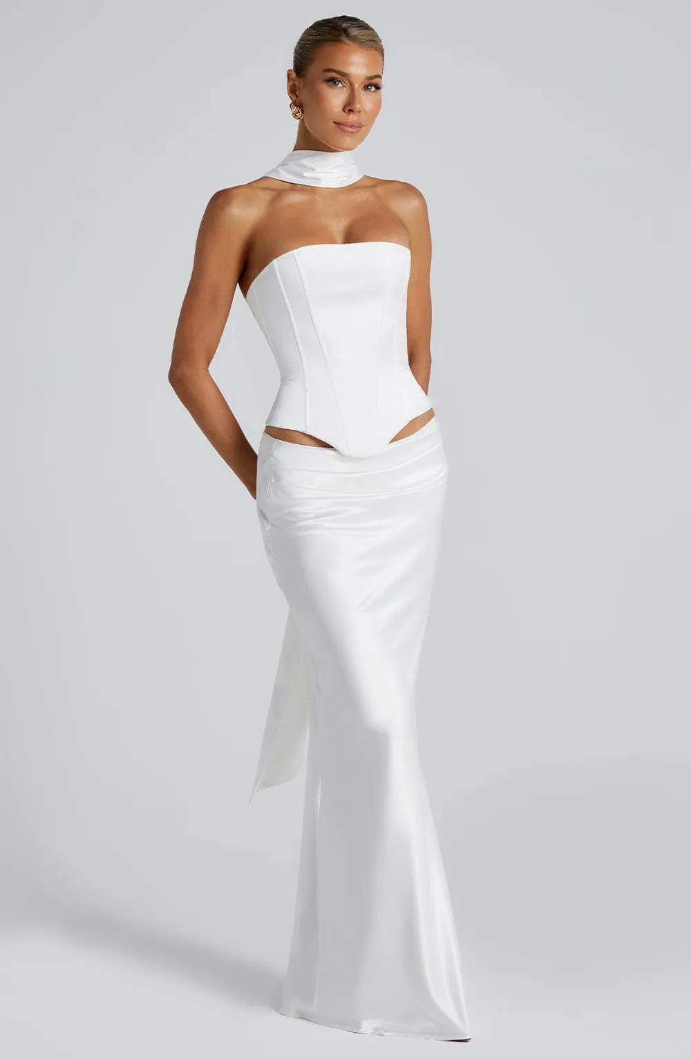 Sybil Scarf - Ivory sold by Babyboo Fashion product image thumbnail 3