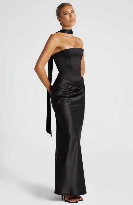 Sybil Scarf - Black sold by Babyboo Fashion