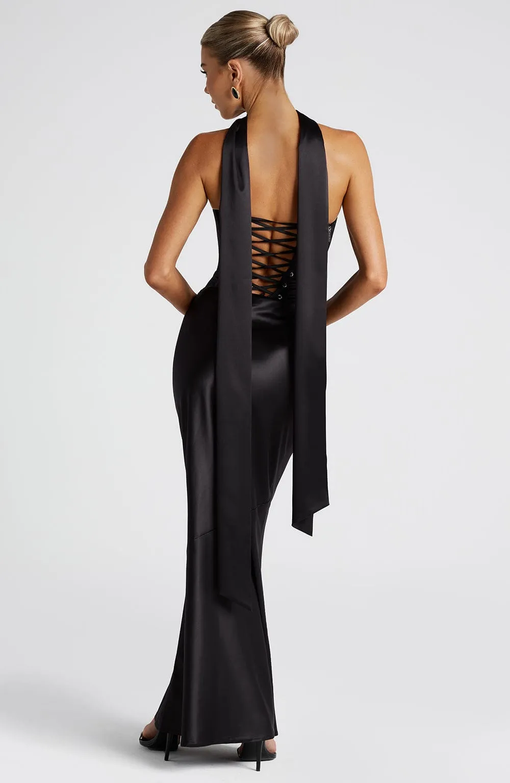 Sybil Scarf - Black sold by Babyboo Fashion product image thumbnail 2