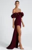 Elsie Maxi Dress - Cherry Lacquer sold by Babyboo Fashion