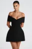 Solana Mini Dress - Black sold by Babyboo Fashion