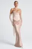 Bernadette Maxi Skirt - Soft Peach sold by Babyboo Fashion