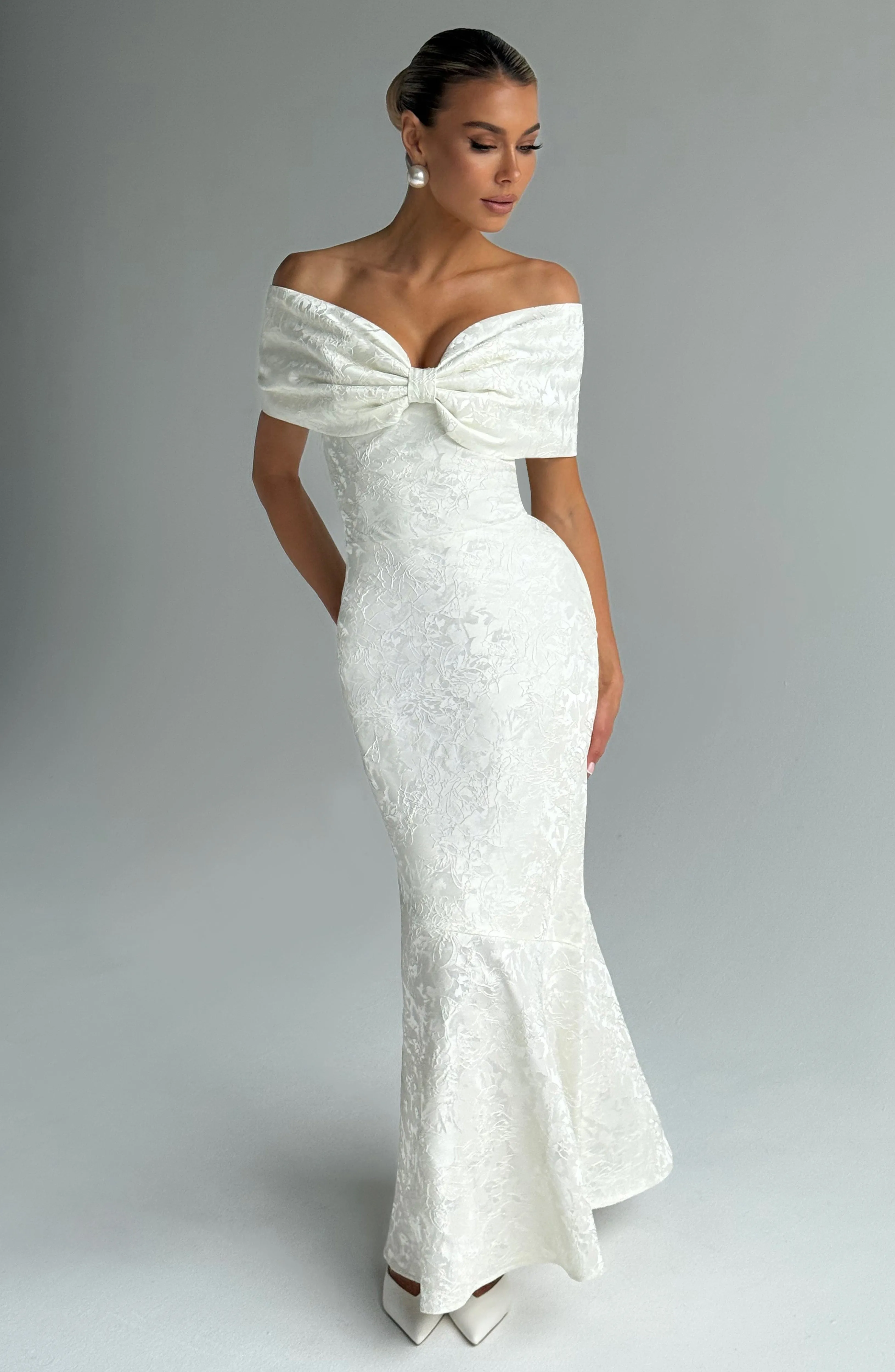 Emberly Maxi Dress - Ivory sold by Babyboo Fashion product image thumbnail 5