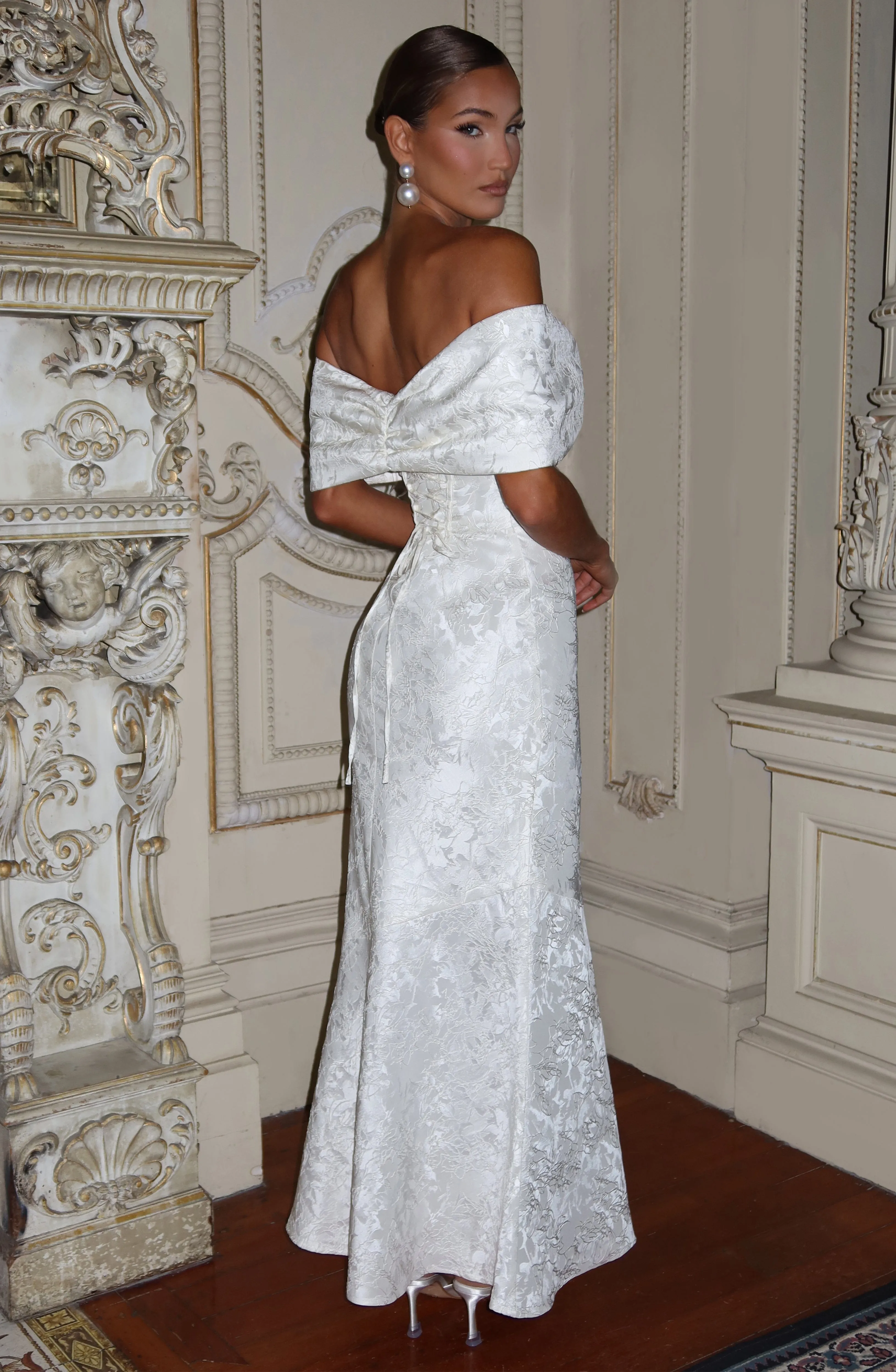 Emberly Maxi Dress - Ivory sold by Babyboo Fashion product image thumbnail 2